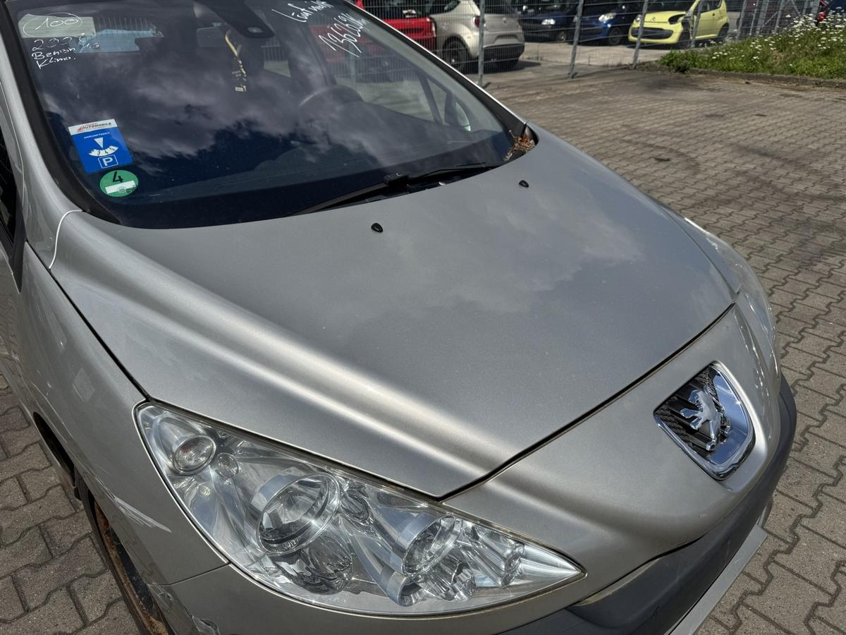 Peugeot 308 I original Motorhaube ETS Aschgrau Bj.2008